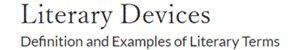Literary Devices