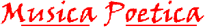 Musica Poetica